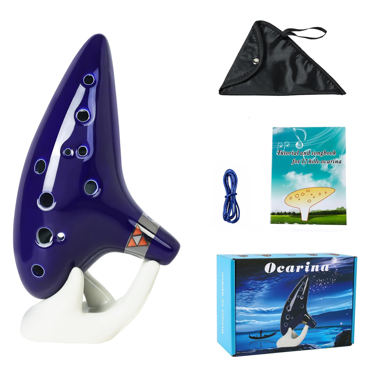 Song With Musical Instrument - Yeni 12 Tonlu Alto C Seramik