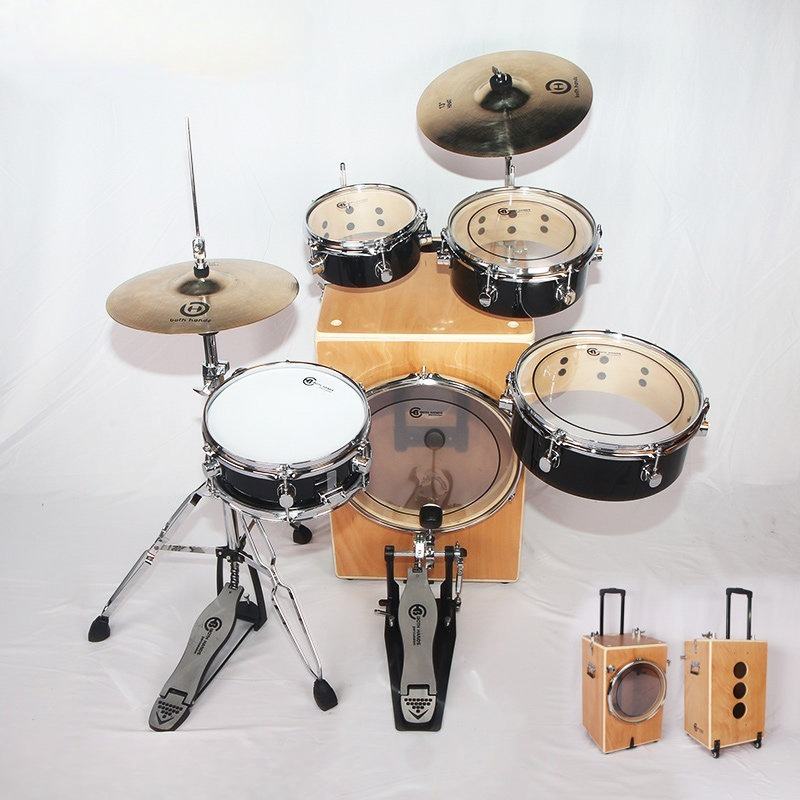 Cajon Box Drum - Montaj Gerektirmeyen Sokak Davulu Taşınabilir Seyahat