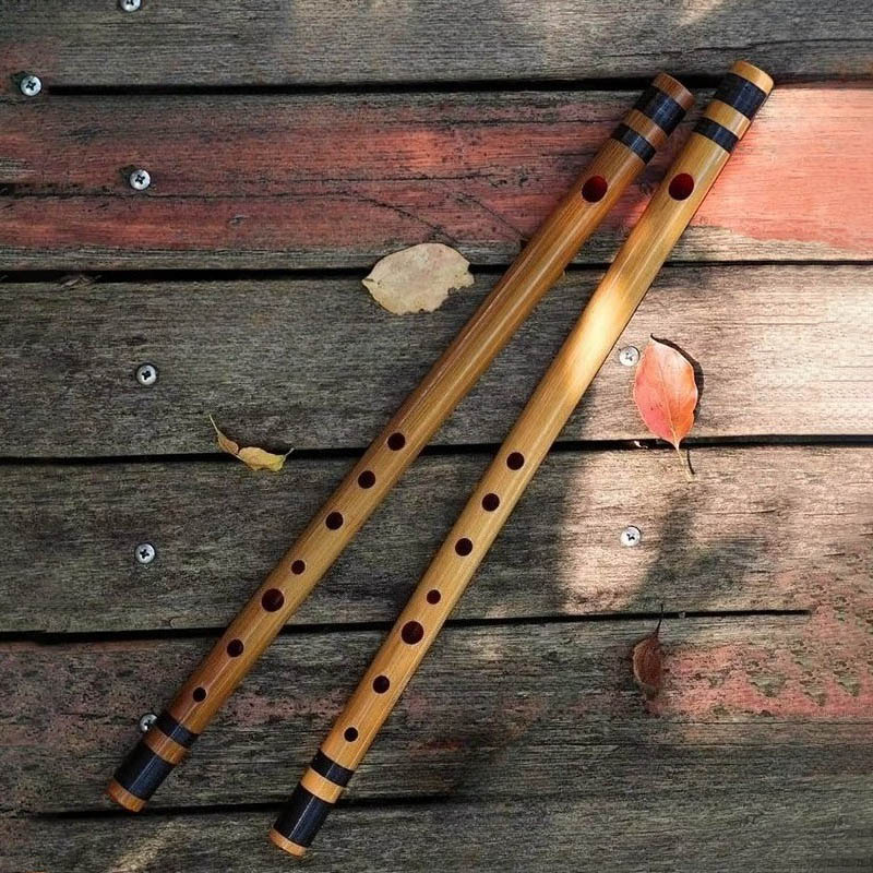Musical Instrument Fife - Japonya Flüt C Tuşu Bambu Enine