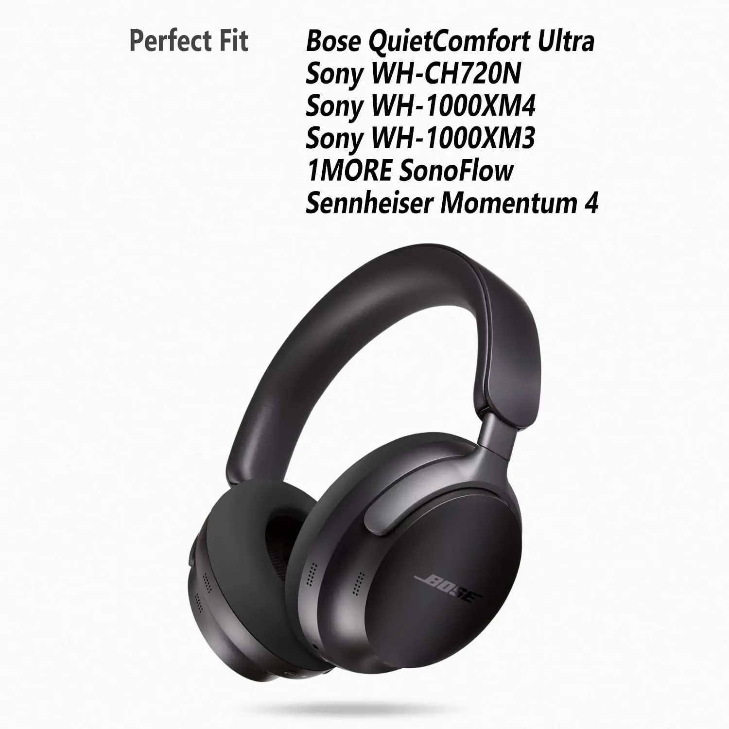Bose Headphone Qc Ultra - Bose QC Ultra Sony için silikon