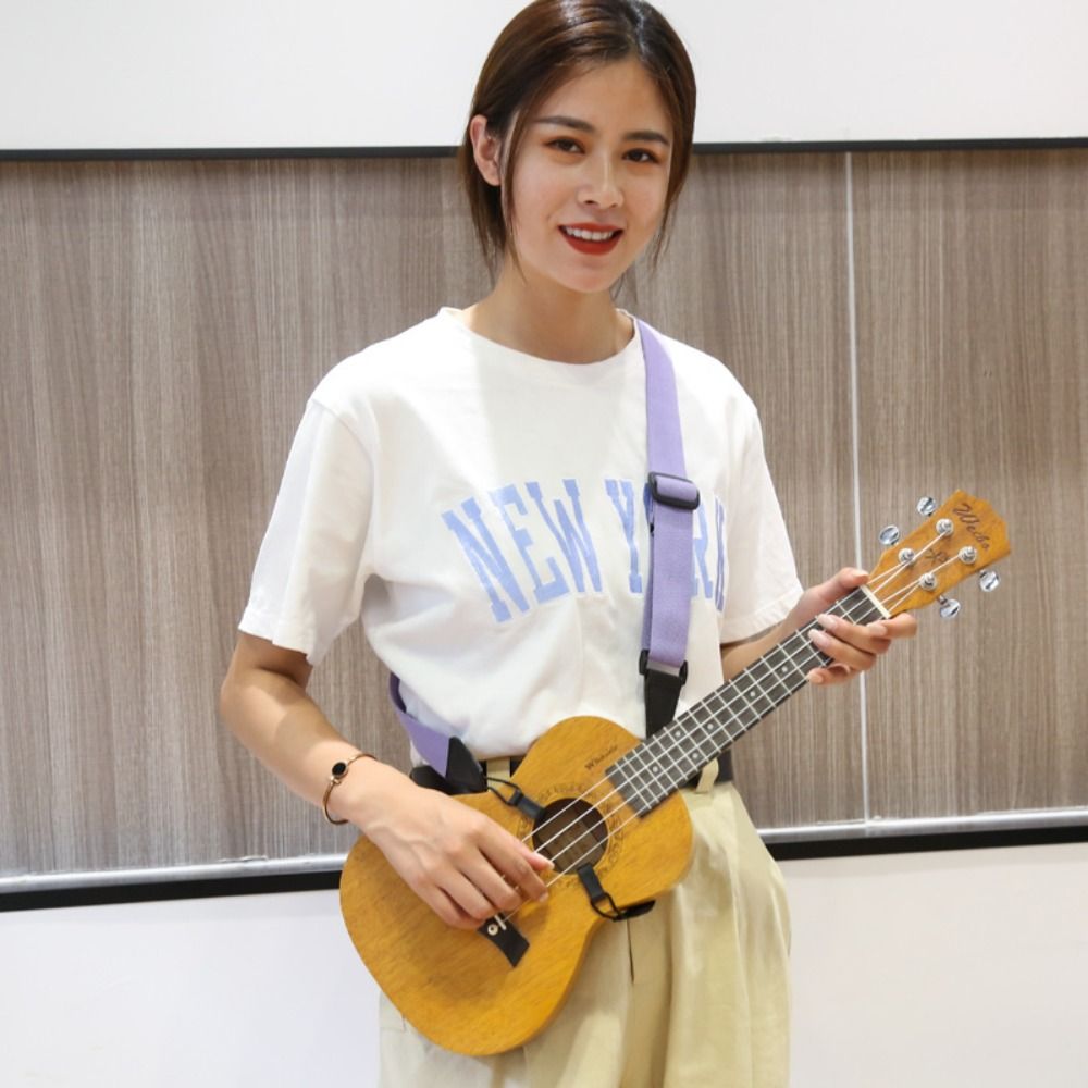 Musical Instrument In English - Taşınabilir Dayanıklı Gitar Askısı Naylon Asma