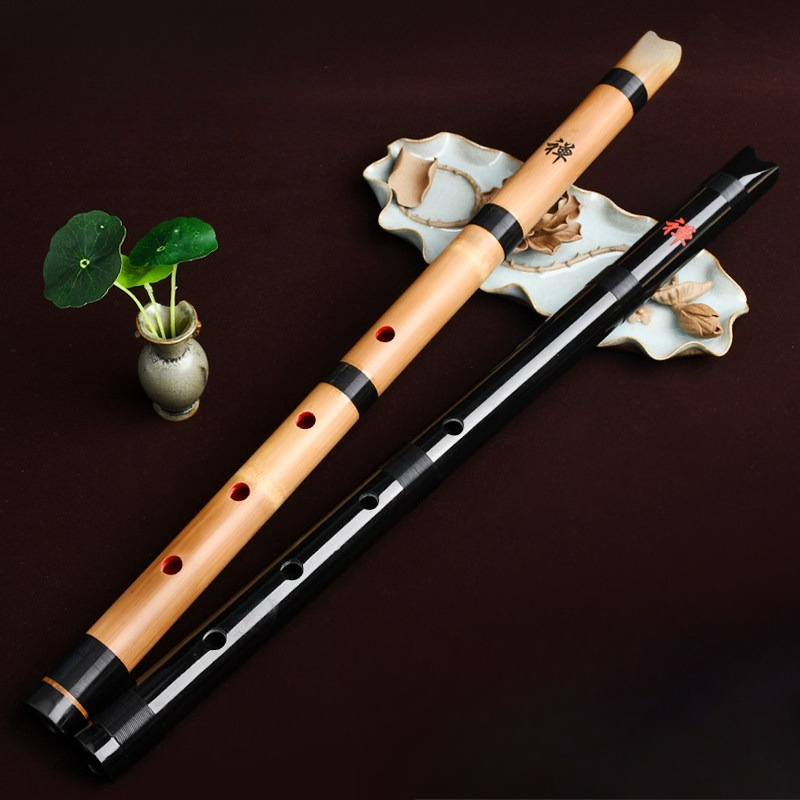 Shakuhachi Bamboo Flute - 5 Delikli Shakuhachi Flüt Bambu Profesyonel