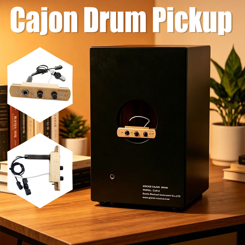 Cajon Box Drum - Cajon Box Drum Preamp/Pickup, Ton Ses