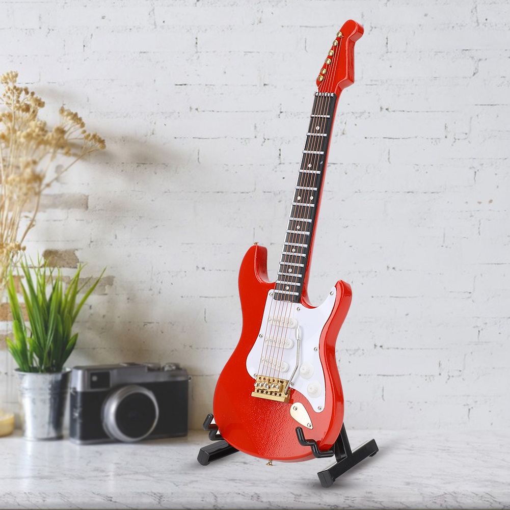 Minyatür Kırmızı Elektro Gitar - Musical Instrument With A incelemesi ve fiyatı