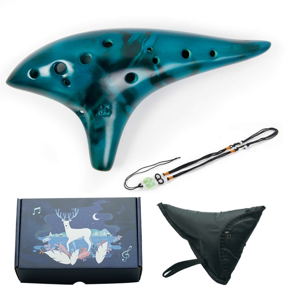 Ocarina12 sesleri Alto C seram - Song With Musical Instrument incelemesi ve fiyatı