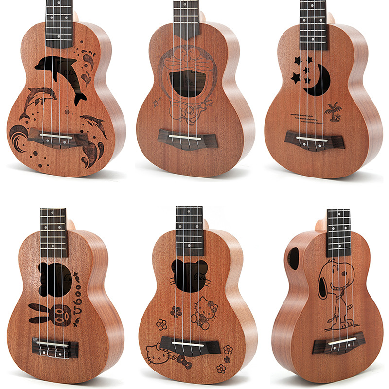 21 İnç Sapele Ahşap Çocuk Kari - Musical Instrument Hawaiian incelemesi ve fiyatı