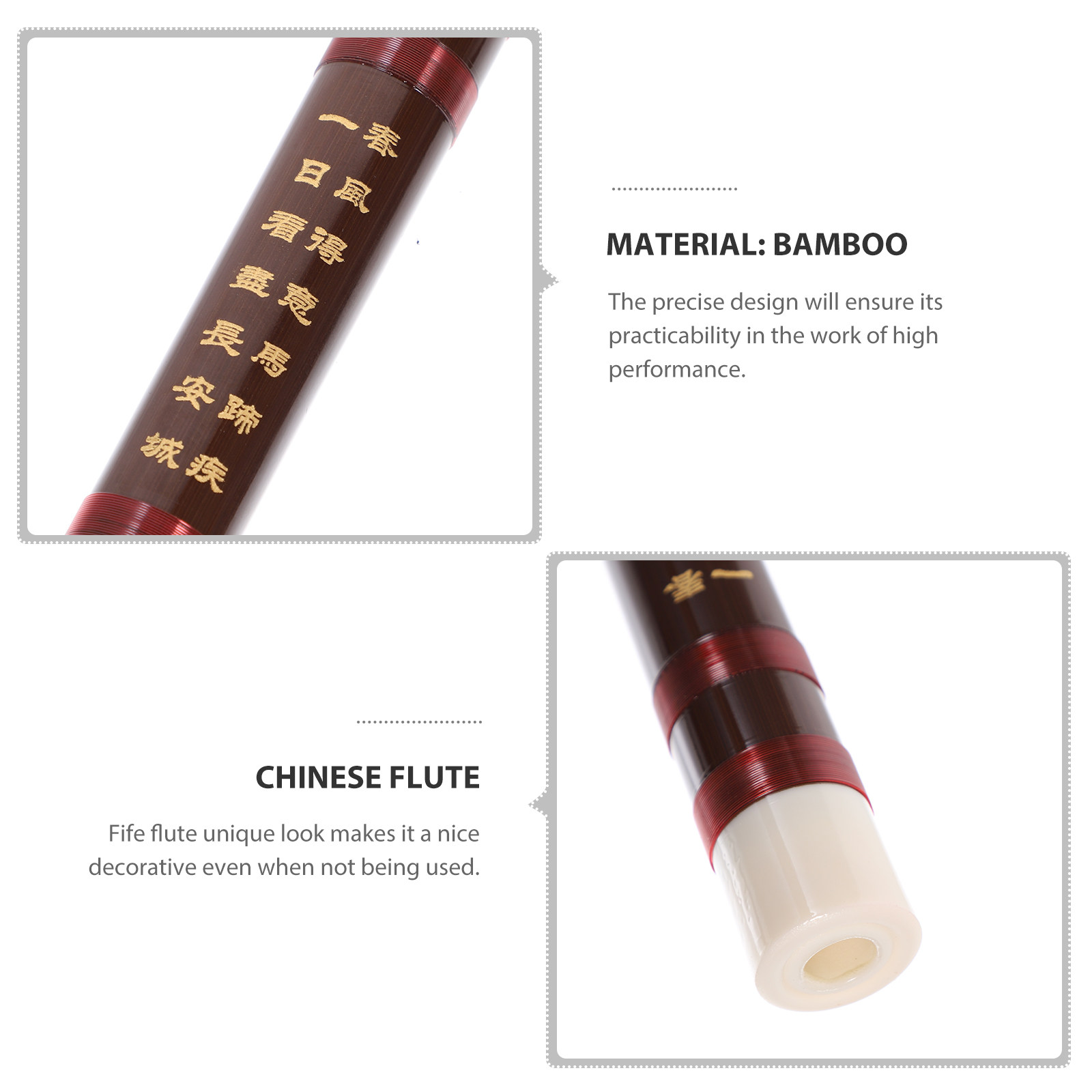 Bambu Flüt El Oyması Sarı Piri - Musical Instrument Fife incelemesi ve fiyatı