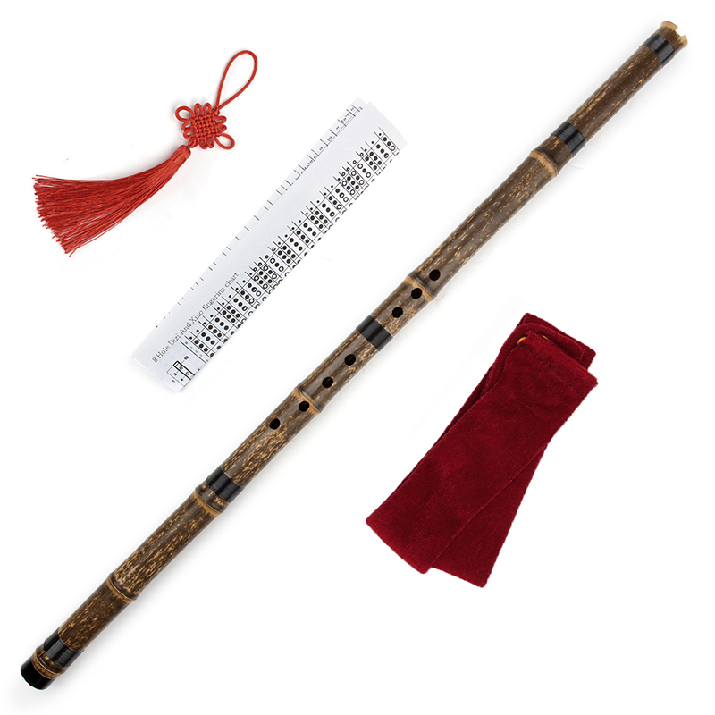 75 cm G Tuşu Çin Bambu Flüt 8  - Musical Instrument Qin incelemesi ve fiyatı