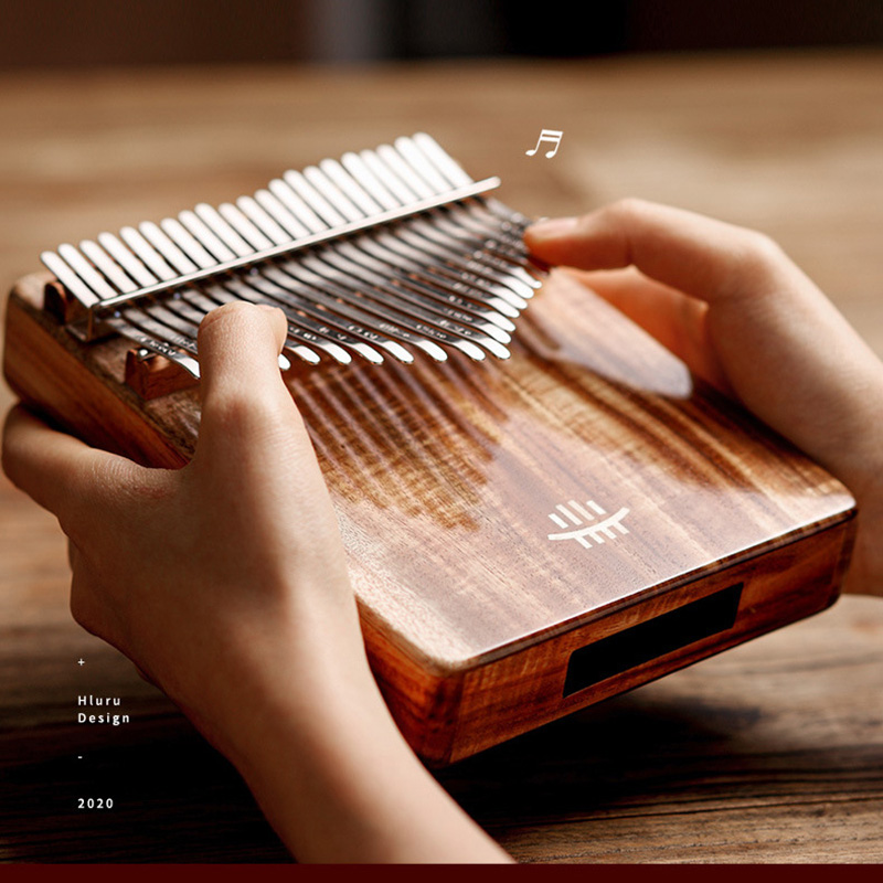 Hluru Kalimba delik 21 tuşları - Musical Instrument Qin incelemesi ve fiyatı