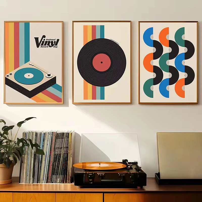 Orta Yüzyıl Vinil Plak Kanvas  - Musical Instrument Tuba incelemesi ve fiyatı