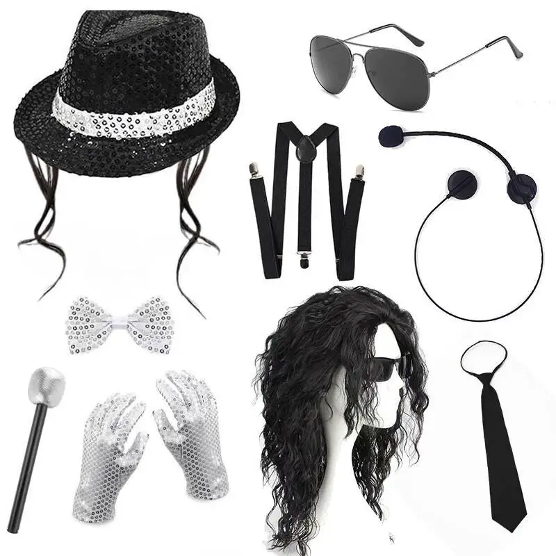 Michael Jackson Kostüm Aksesua - Musical Instrument Jazz incelemesi ve fiyatı