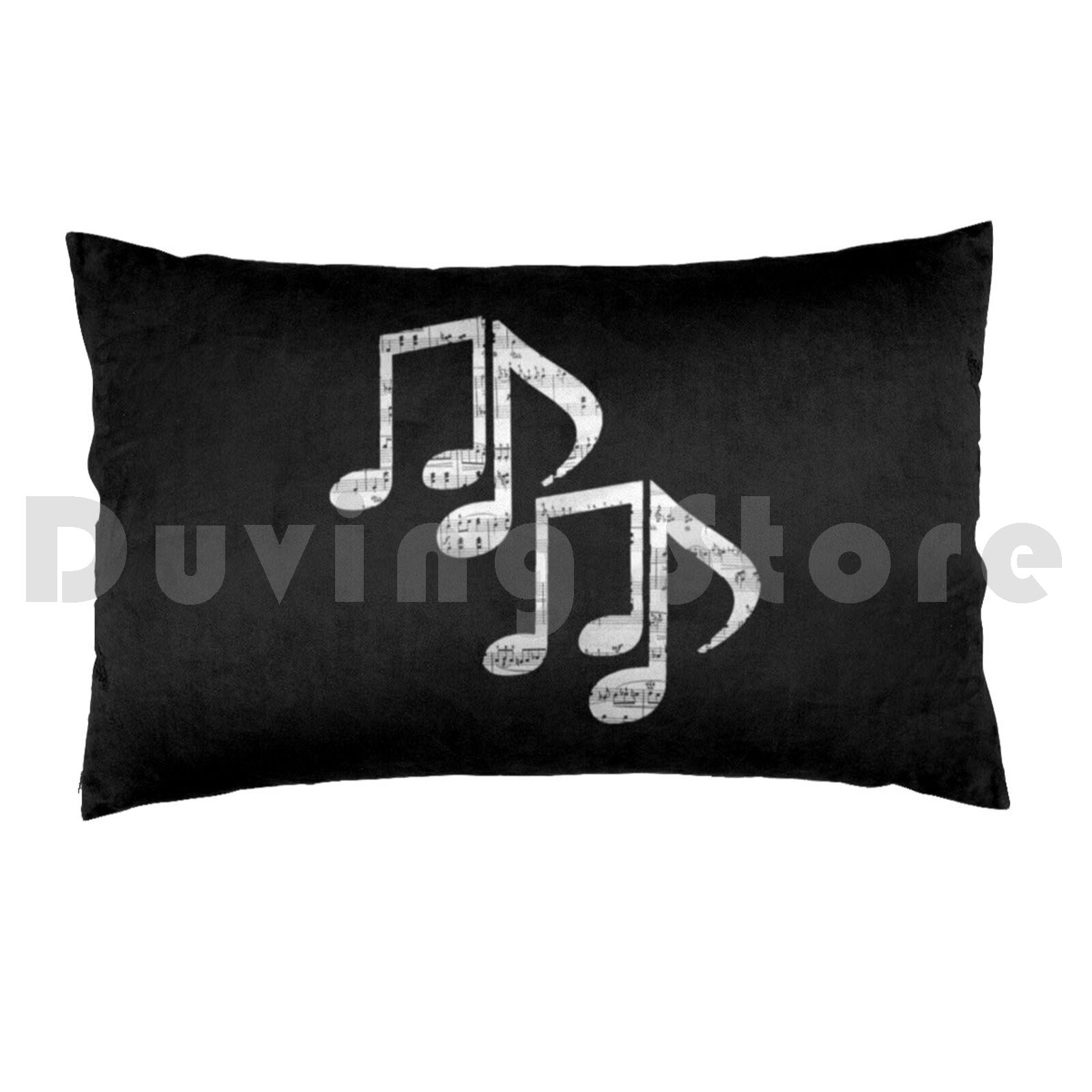 Müzik Notaları Yastık Kılıfı B - Song With Musical Instrument incelemesi ve fiyatı