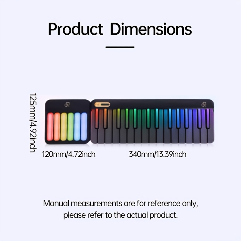 Şık LED Işıklı PopuPiano Akıll - Musical Instrument Tabla incelemesi ve fiyatı